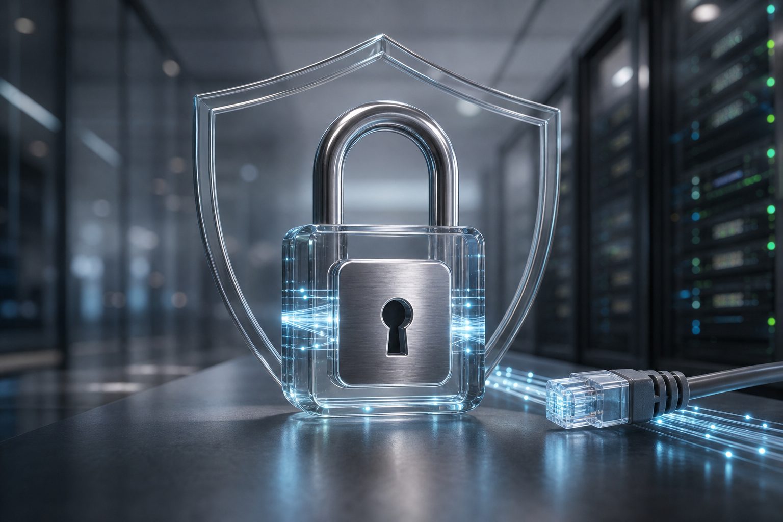 Browser address bar showing a padlock icon for an SSL-secured website